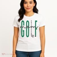 Golf Mom Crewneck Mothers Day Master Golf Girl Women's T-Shirt thumb 4
