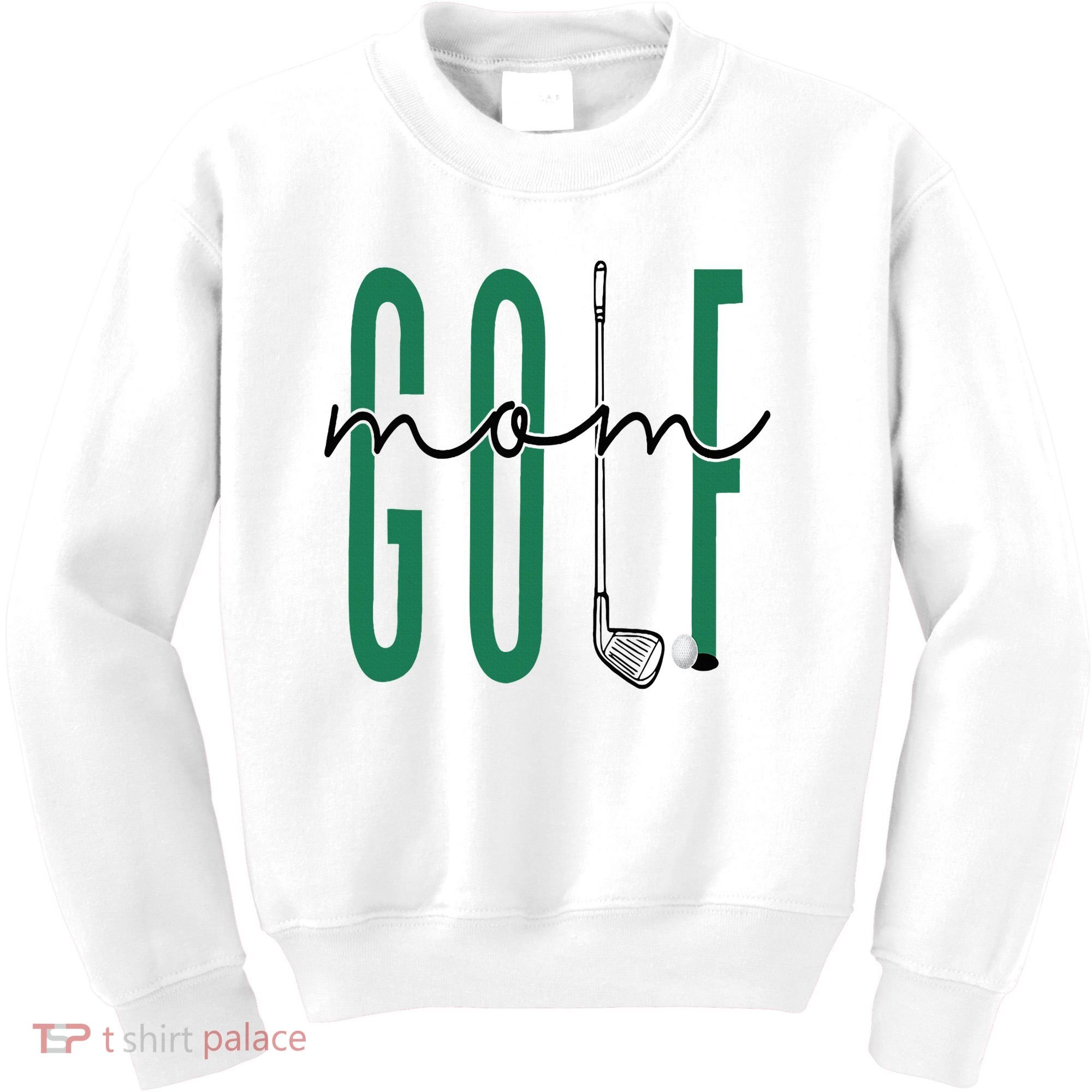 Golf Mom Crewneck Mothers Day Master Golf Girl Kids Sweatshirt
