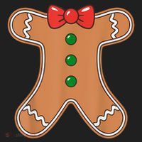 Gingerbread Man Cookie Costume Women's Sweatshirt thumb 2