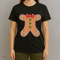 Gingerbread Man Cookie Costume T-Shirt thumb 4