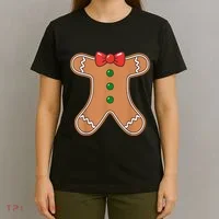 Gingerbread Man Cookie Costume T-Shirt thumb 4