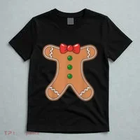 Gingerbread Man Cookie Costume T-Shirt thumb 5