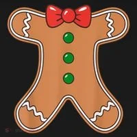 Gingerbread Man Cookie Costume Bucket Hat thumb 4