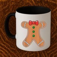 Gingerbread Man Cookie Costume Coffee Mug thumb 2