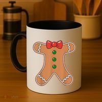 Gingerbread Man Cookie Costume Coffee Mug thumb 4