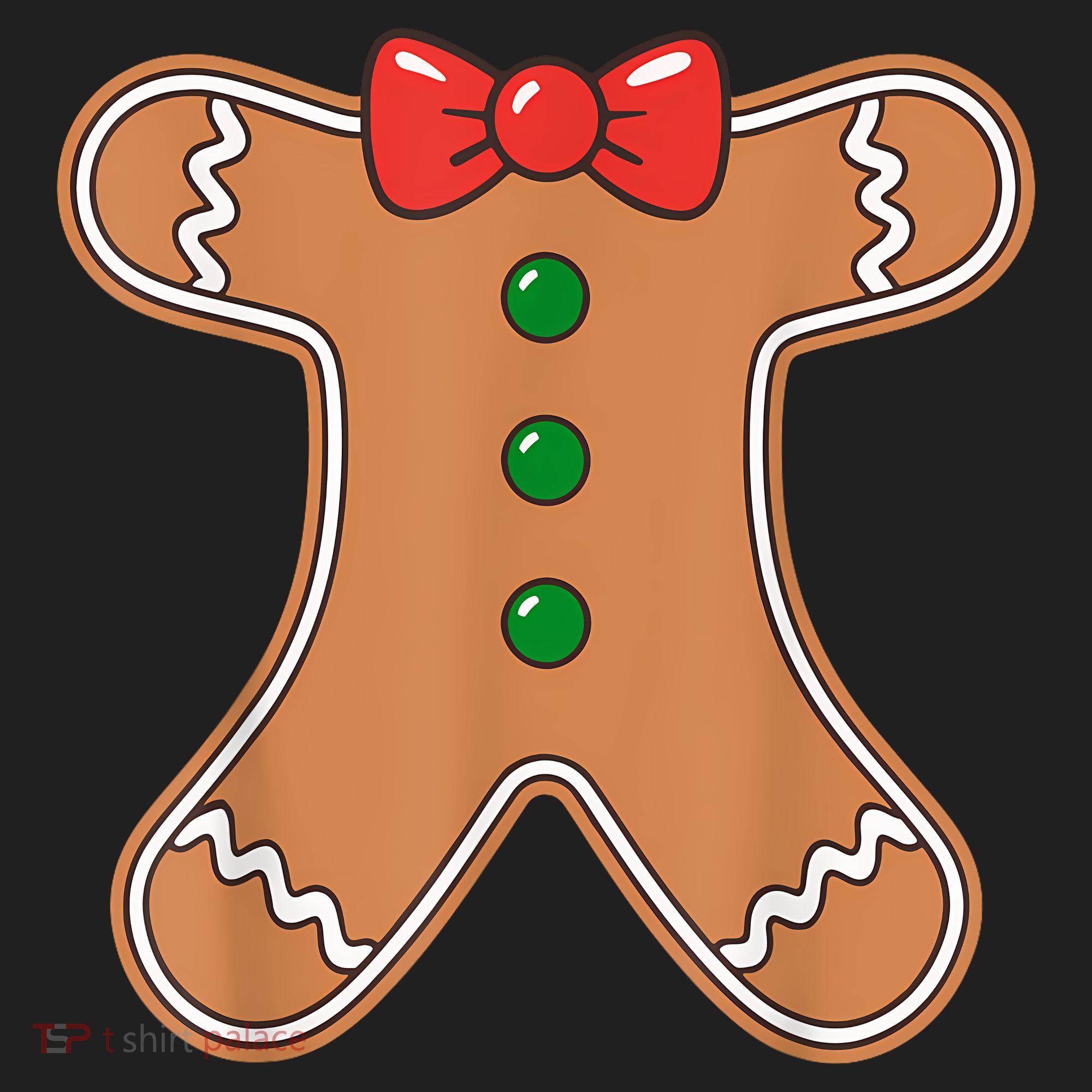 Gingerbread Man Cookie Costume Beanie