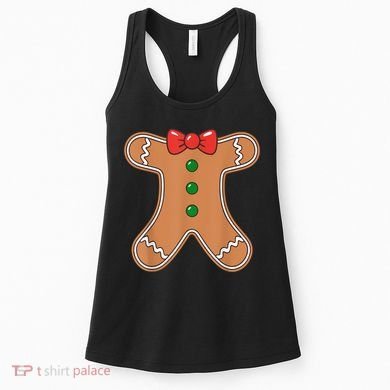Gingerbread Man Cookie Costume Women's Tank Top