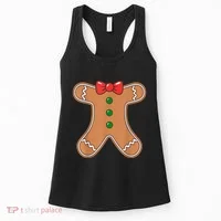 Gingerbread Man Cookie Costume Women's Tank Top thumb 0
