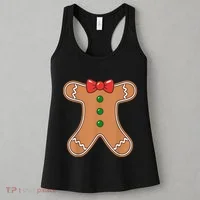 Gingerbread Man Cookie Costume Women's Tank Top thumb 3