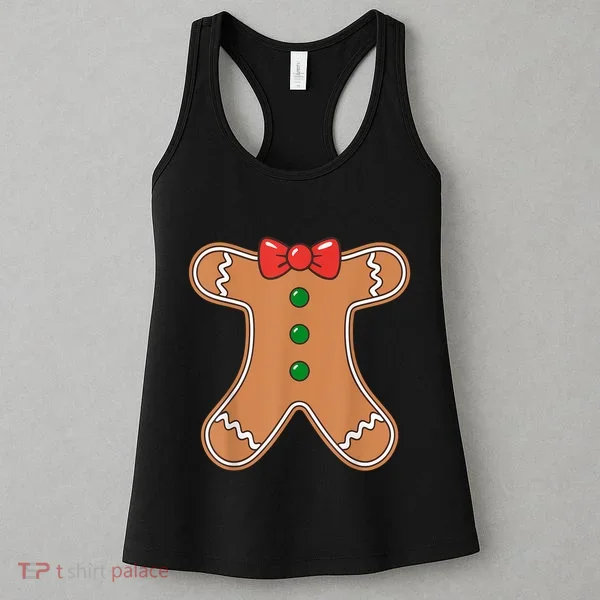 Gingerbread Man Cookie Costume Women's Tank Top
