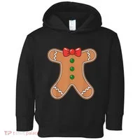 Gingerbread Man Cookie Costume Toddler Hoodie thumb 0