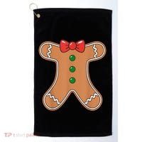 Gingerbread Man Cookie Costume Golf Towel thumb 0