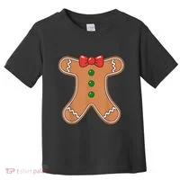 Gingerbread Man Cookie Costume Toddler T-Shirt thumb 0