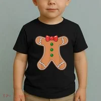 Gingerbread Man Cookie Costume Toddler T-Shirt thumb 2