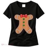 Gingerbread Man Cookie Costume Women's T-Shirt thumb 0