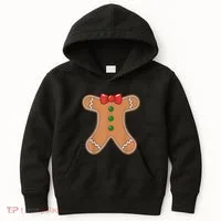 Gingerbread Man Cookie Costume Kids Hoodie thumb 0