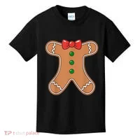 Gingerbread Man Cookie Costume Kids T-Shirt thumb 0