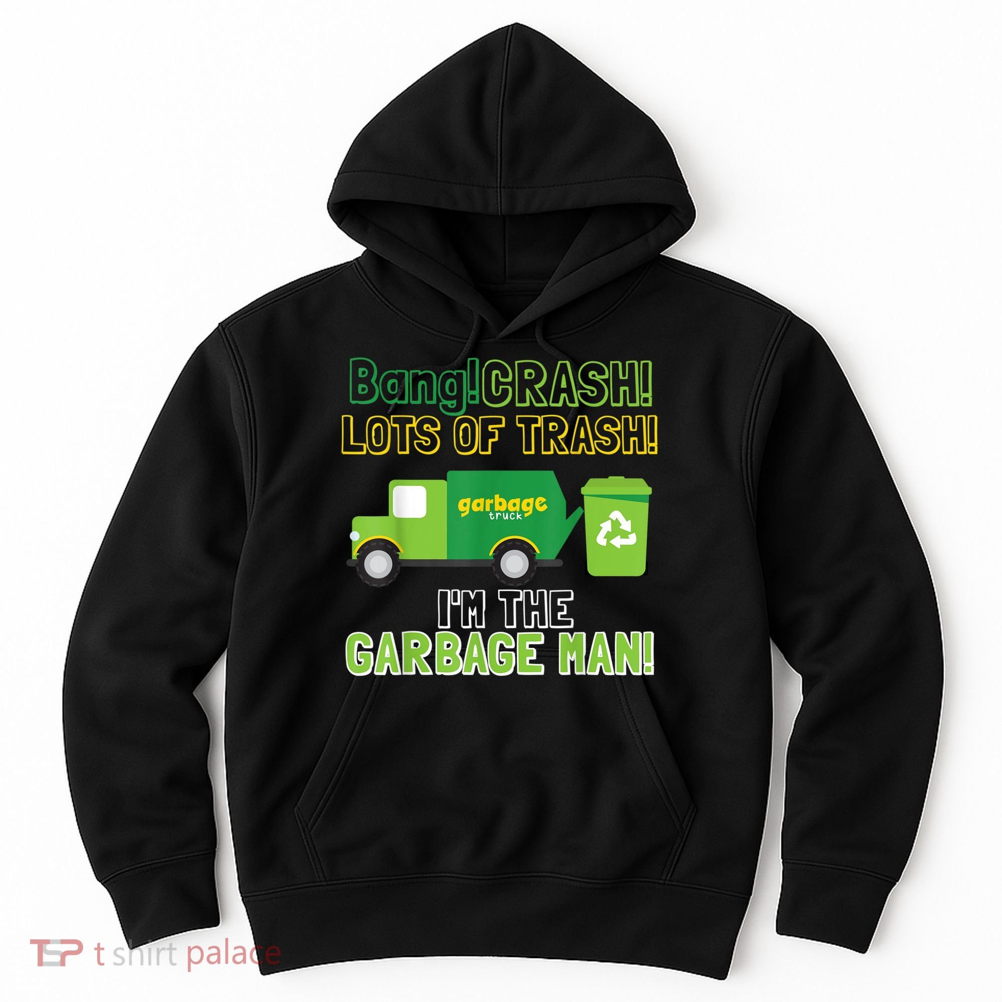 Garbage Man Costume Garbage Trucks Adults Kids & Toddlers Hoodie
