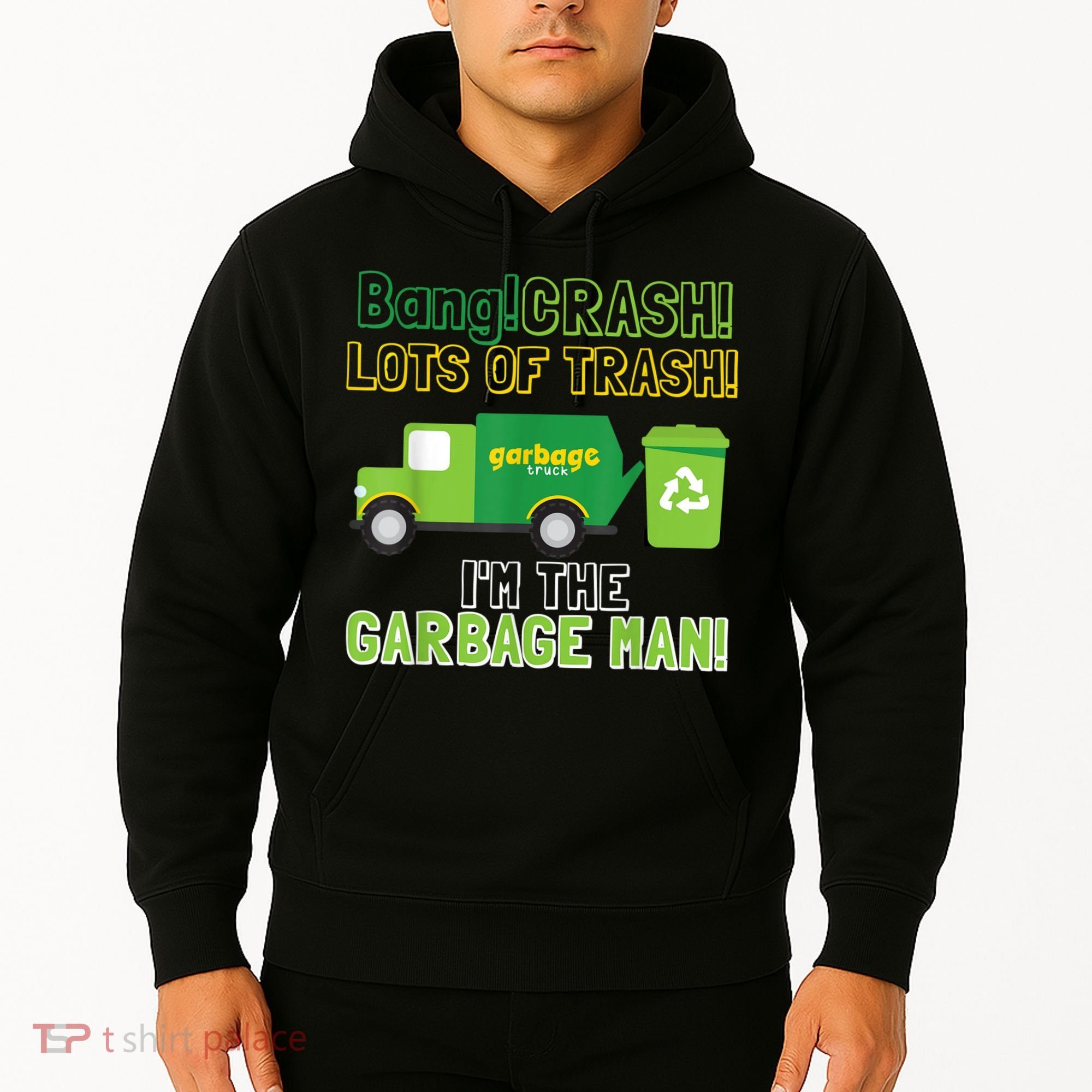 Garbage Man Costume Garbage Trucks Adults Kids & Toddlers Hoodie