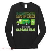 Garbage Man Costume Garbage Trucks Adults Kids & Toddlers Long Sleeve Shirt thumb 0