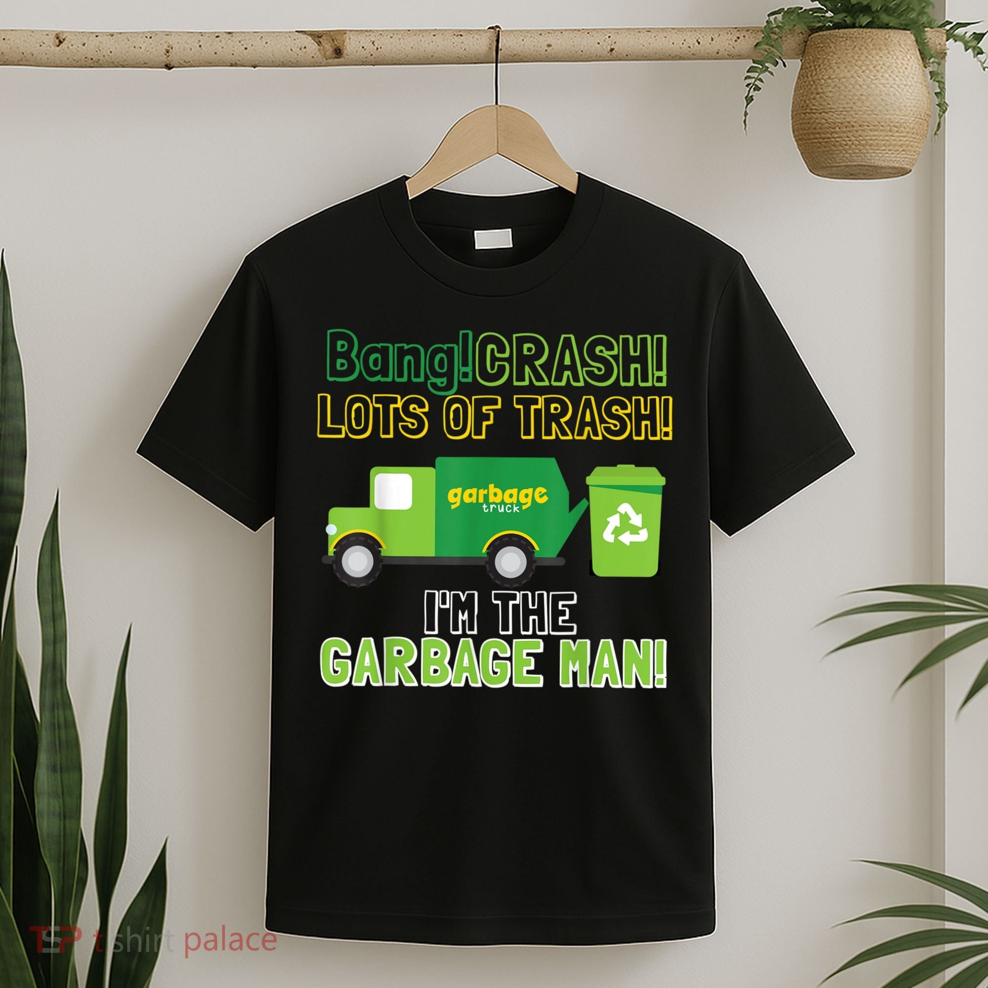 Garbage Man Costume Garbage Trucks Adults Kids & Toddlers T-Shirt