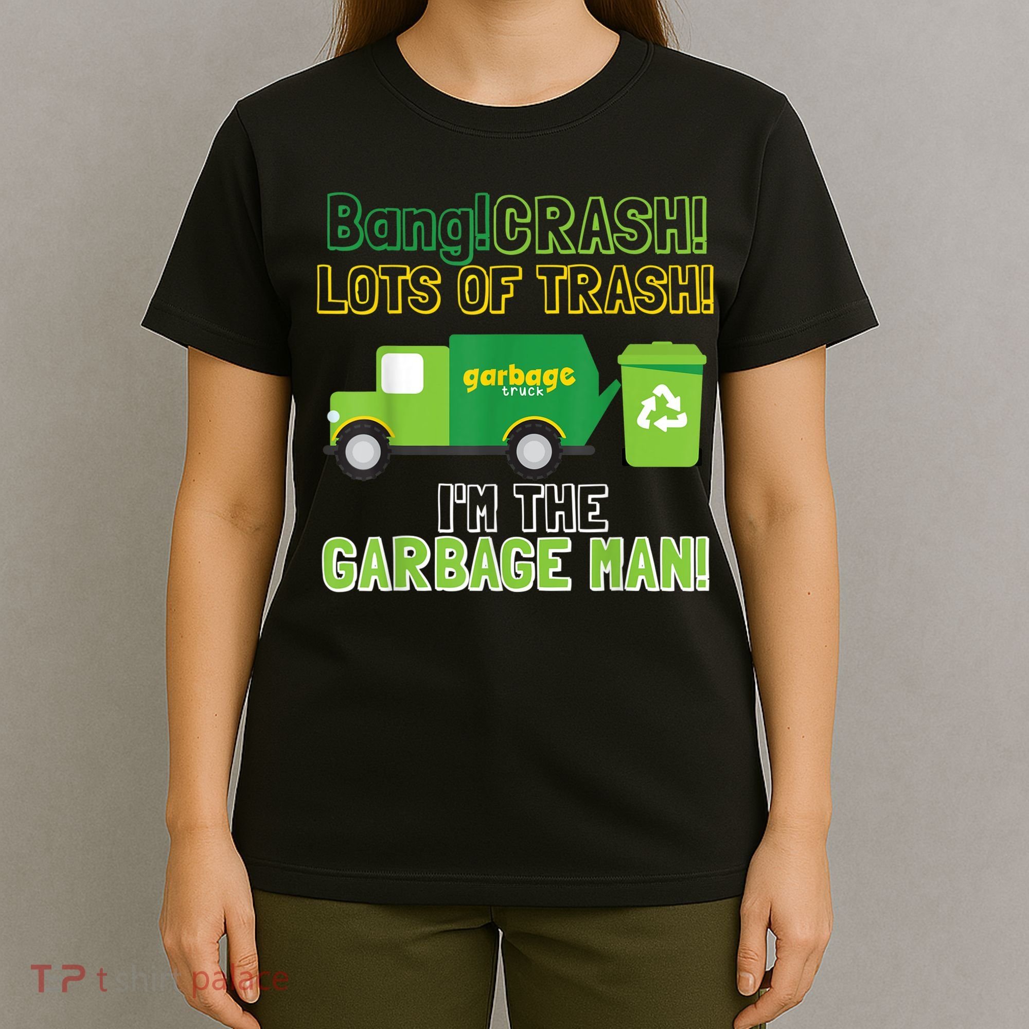 Garbage Man Costume Garbage Trucks Adults Kids & Toddlers T-Shirt