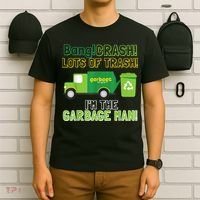 Garbage Man Costume Garbage Trucks Adults Kids & Toddlers T-Shirt thumb 6
