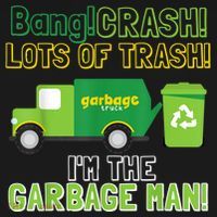 Garbage Man Costume Garbage Trucks Adults Kids & Toddlers Women's Hoodie thumb 2