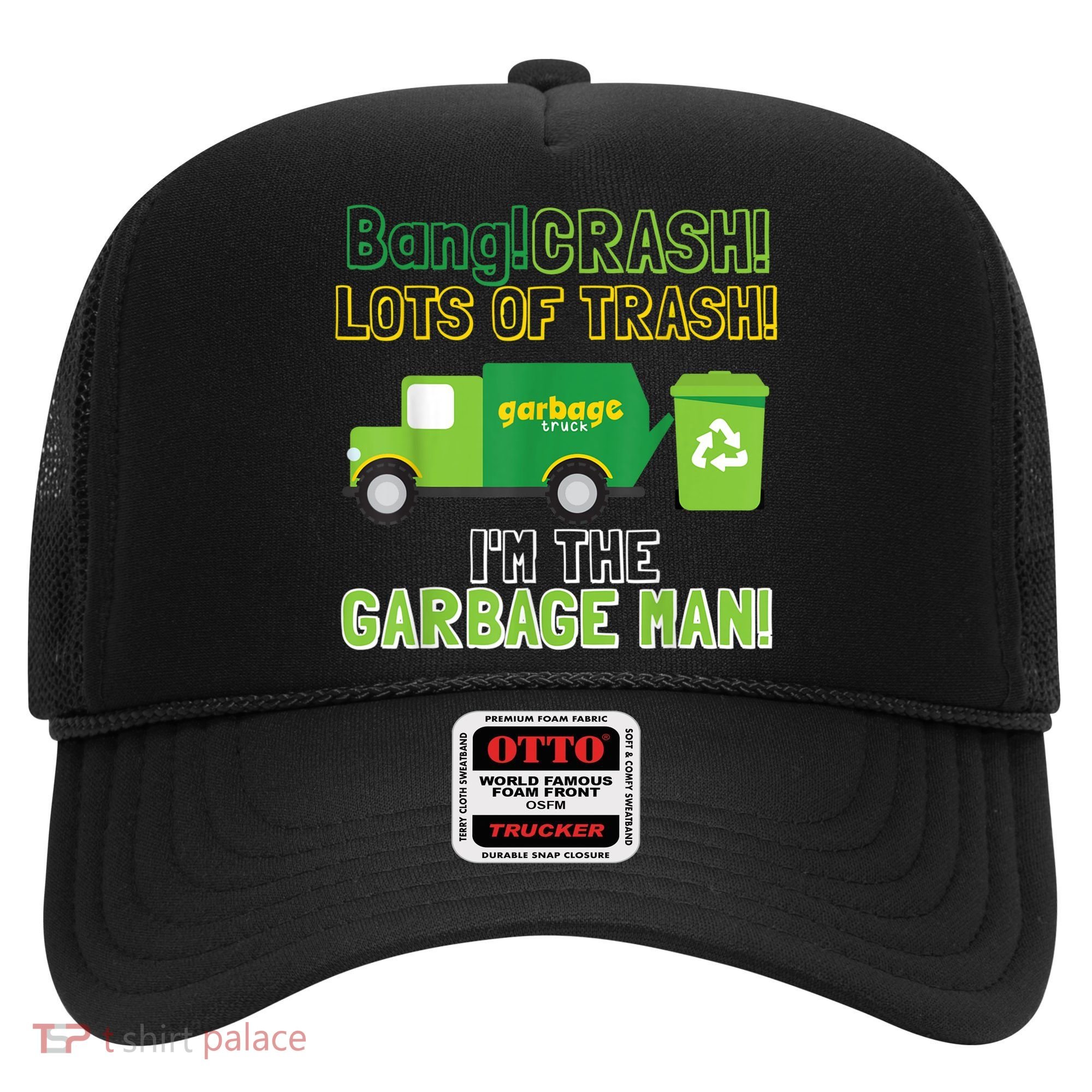 Garbage Man Costume Garbage Trucks Adults Kids & Toddlers Hat