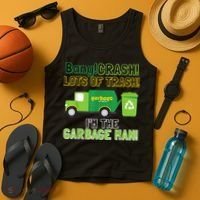 Garbage Man Costume Garbage Trucks Adults Kids & Toddlers Tank Top thumb 4