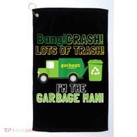 Garbage Man Costume Garbage Trucks Adults Kids & Toddlers Golf Towel thumb 0