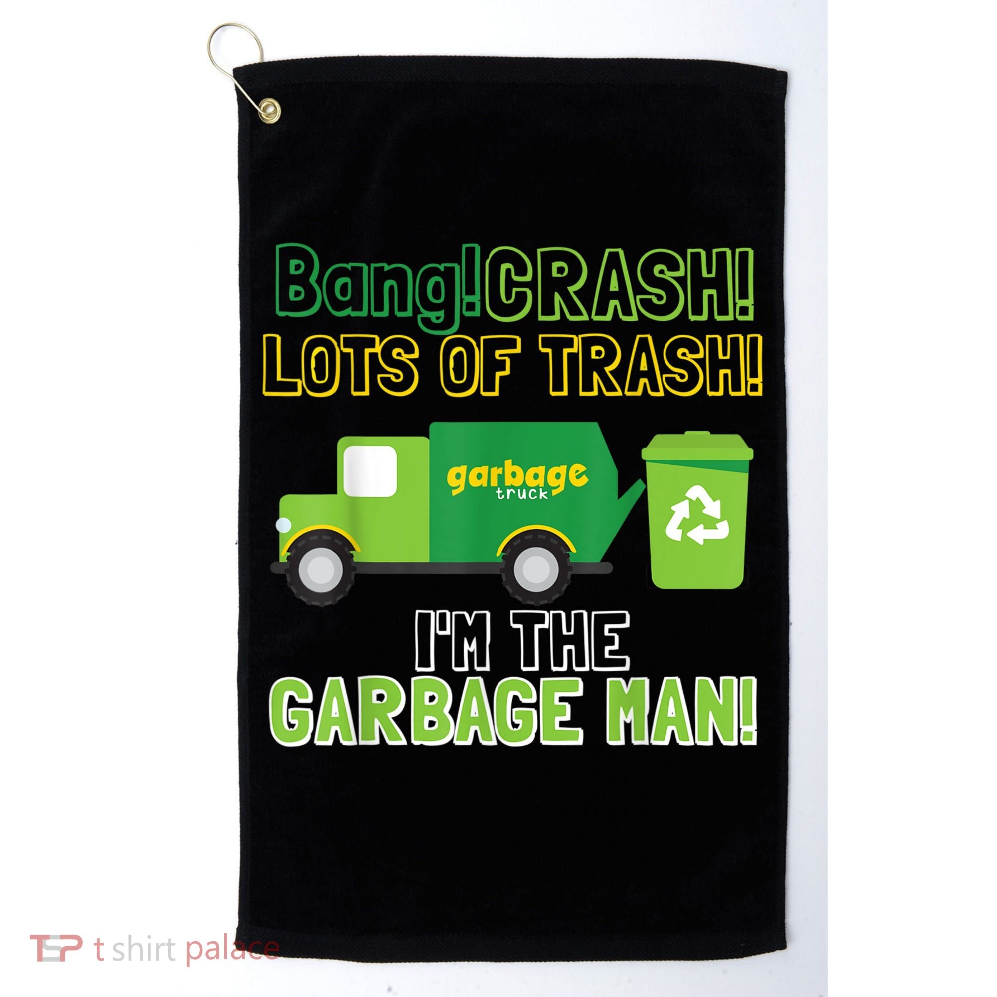 Garbage Man Costume Garbage Trucks Adults Kids & Toddlers Golf Towel