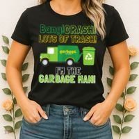 Garbage Man Costume Garbage Trucks Adults Kids & Toddlers Women's T-Shirt thumb 2