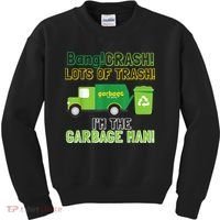 Garbage Man Costume Garbage Trucks Adults Kids & Toddlers Kids Sweatshirt thumb 0