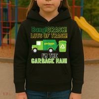 Garbage Man Costume Garbage Trucks Adults Kids & Toddlers Kids Hoodie thumb 3
