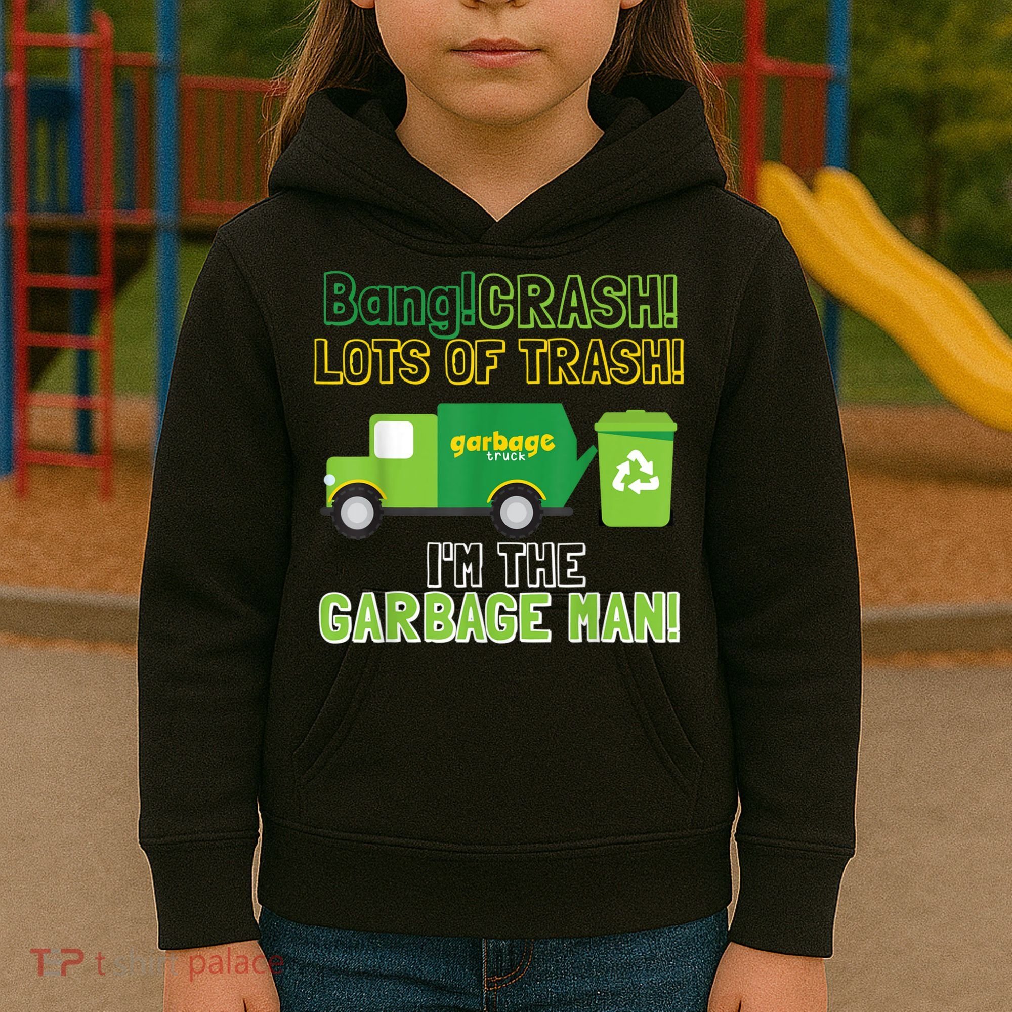 Garbage Man Costume Garbage Trucks Adults Kids & Toddlers Kids Hoodie