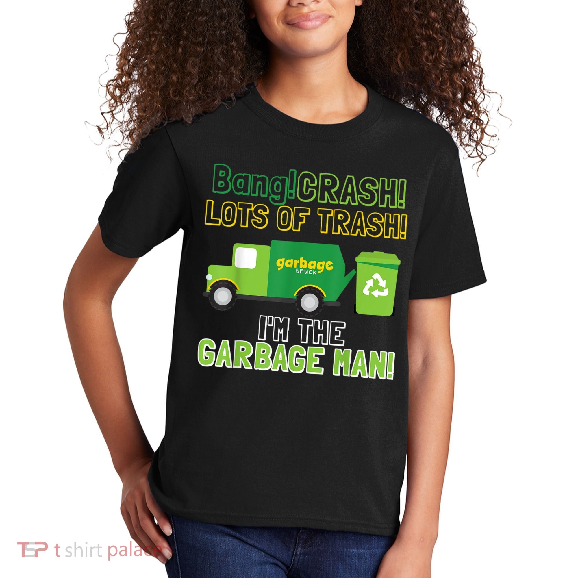 Garbage Man Costume Garbage Trucks Adults Kids & Toddlers Kids T-Shirt