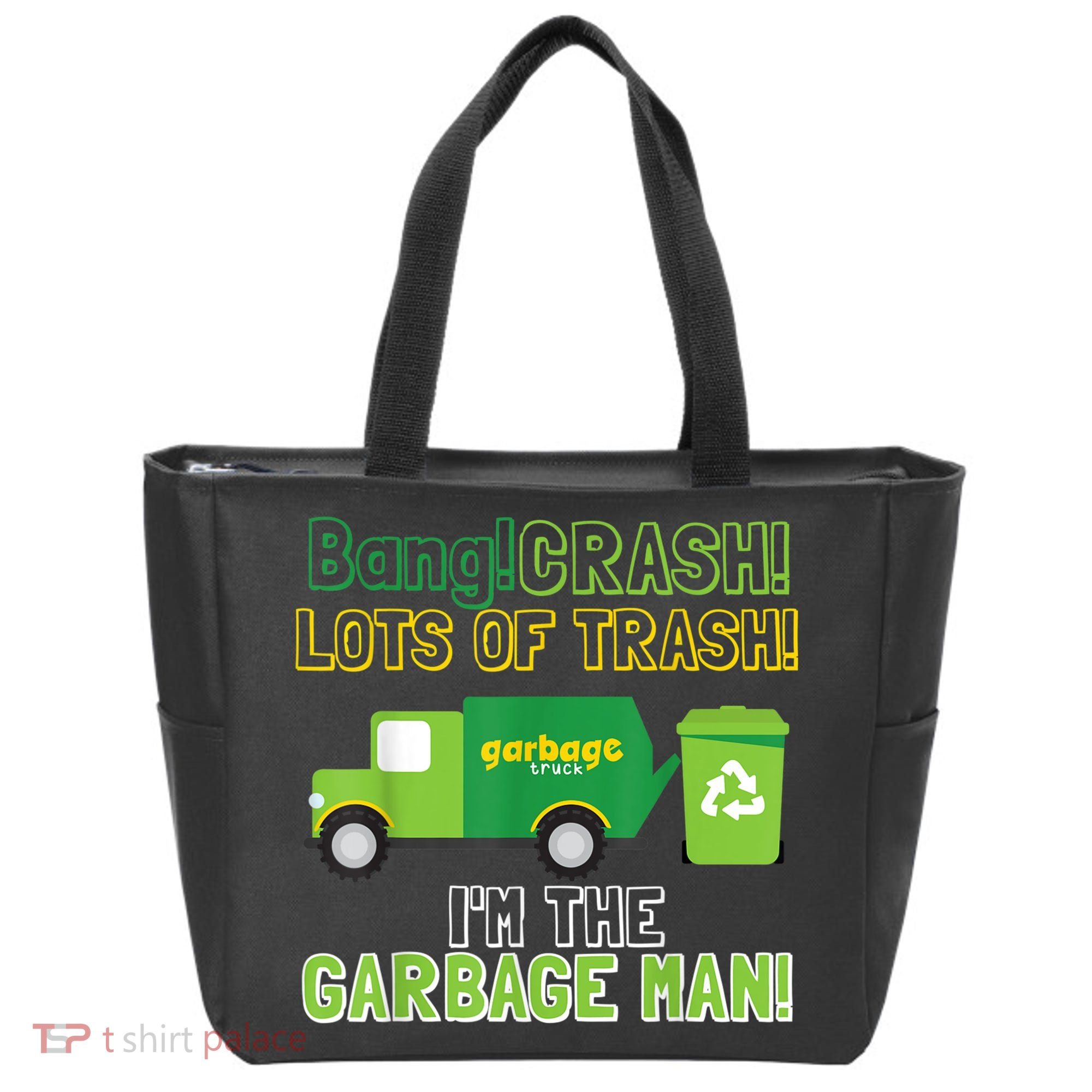 Garbage Man Costume Garbage Trucks Adults Kids & Toddlers Tote Bag