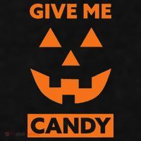 Give Me Candy Jack O Lantern Pumpkin Halloween Ladies PosiCharge Tri-Blend Wicking Tank thumb 2