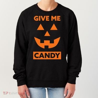 Give Me Candy Jack O Lantern Pumpkin Halloween Women's Sweatshirt