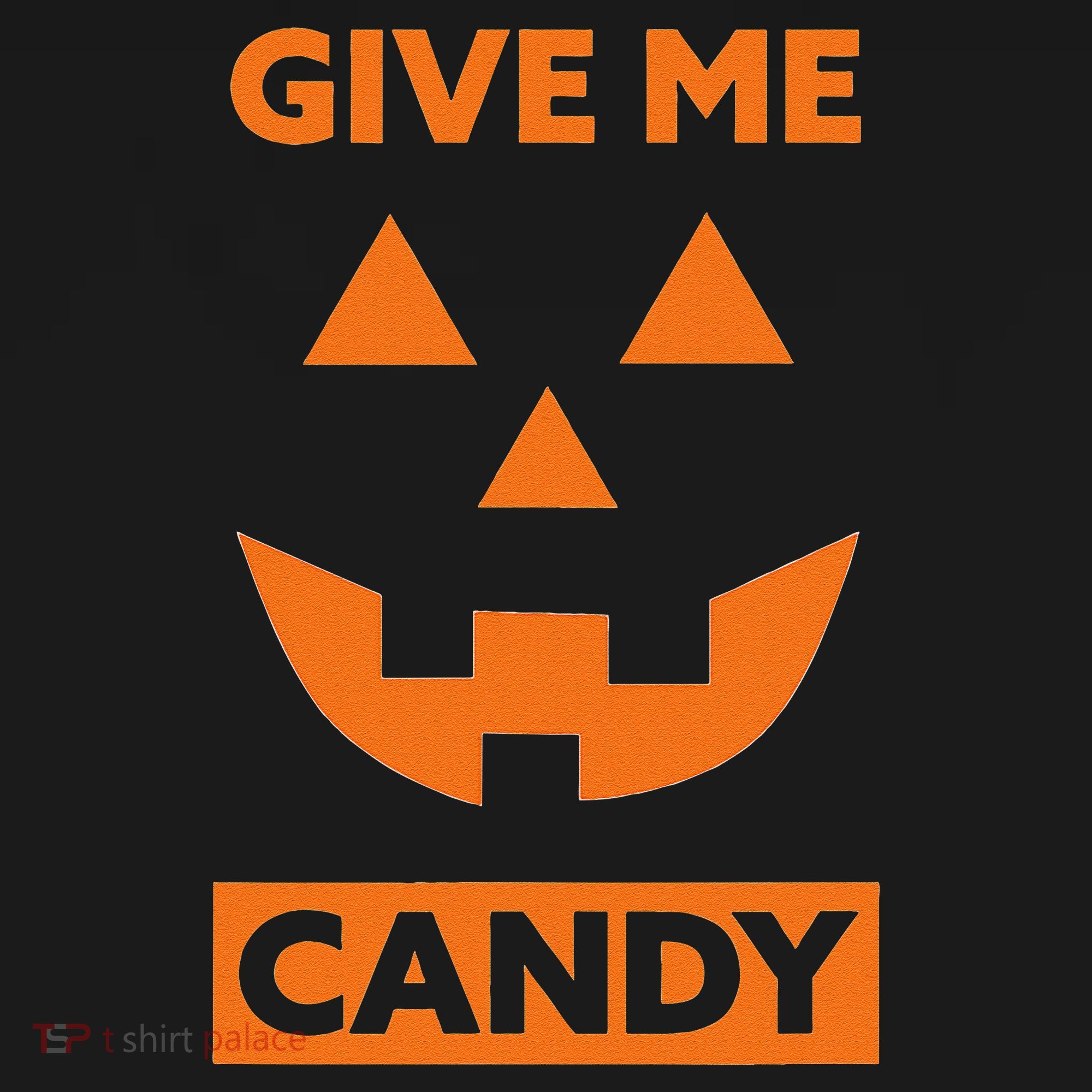 Give Me Candy Jack O Lantern Pumpkin Halloween Doggie Tank