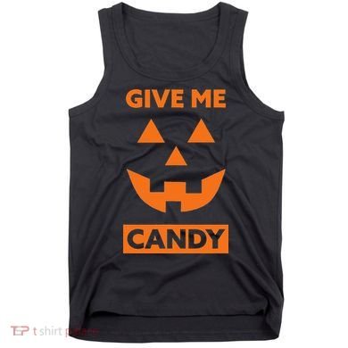 Give Me Candy Jack O Lantern Pumpkin Halloween Tank Top