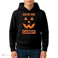 Give Me Candy Jack O Lantern Pumpkin Halloween Kids Hoodie thumb 4