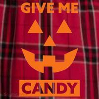 Give Me Candy Jack O Lantern Pumpkin Halloween Men's Flannel Plaid Pajama Pants thumb 2