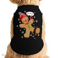 Gingerbread Man Cookie XMas Oh Snap Funny Cute Christmas Doggie Tank thumb 0