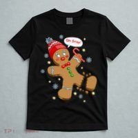 Gingerbread Man Cookie XMas Oh Snap Funny Cute Christmas T-Shirt thumb 5