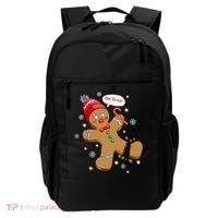 Gingerbread Man Cookie XMas Oh Snap Funny Cute Christmas Backpack thumb 0
