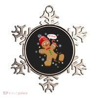 Gingerbread Man Cookie XMas Oh Snap Funny Cute Christmas Ornament thumb 0