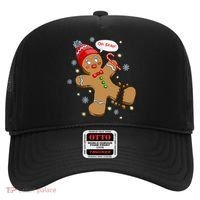 Gingerbread Man Cookie XMas Oh Snap Funny Cute Christmas Hat thumb 0