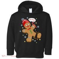 Gingerbread Man Cookie XMas Oh Snap Funny Cute Christmas Toddler Hoodie thumb 0